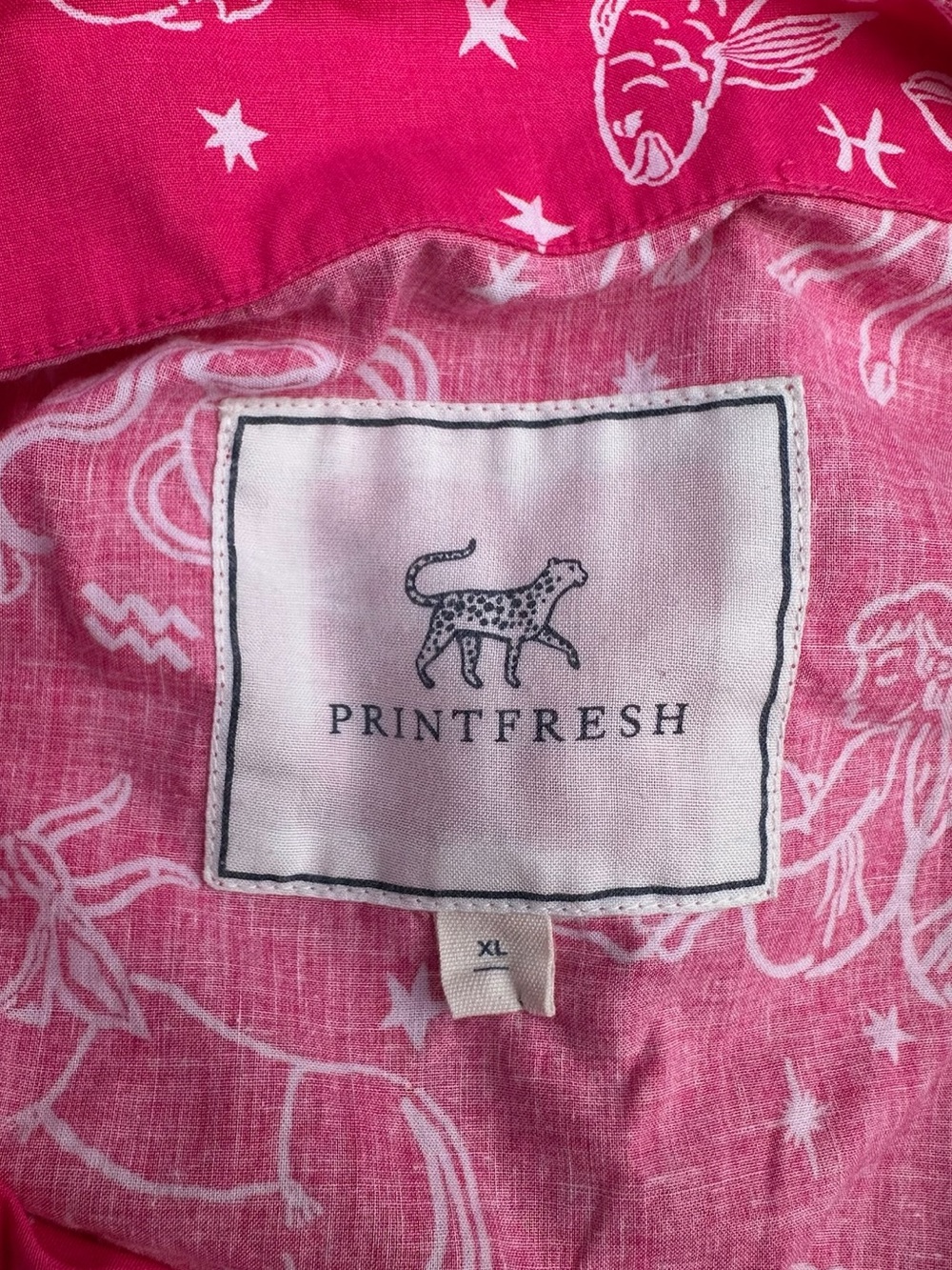 Anthropologie Printfresh "Daily Horoscope" pajama set - size XL - Picture 2 of 4
